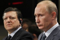 Путин и Баррозу обсудили отношения России и ЕС Путин и Баррозу обсудили отношения России и ЕС